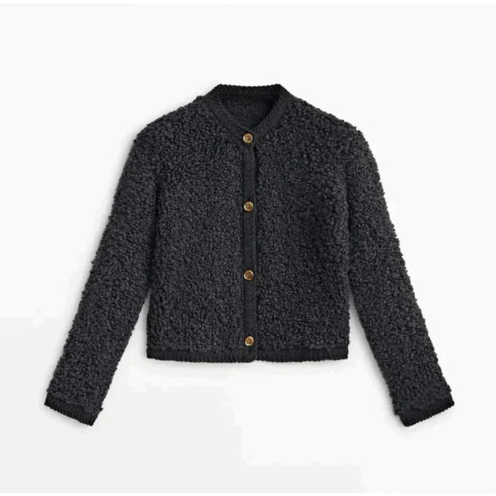 Manteau en teddy pour femmes Hiver Tissu de haute qualité Élégant