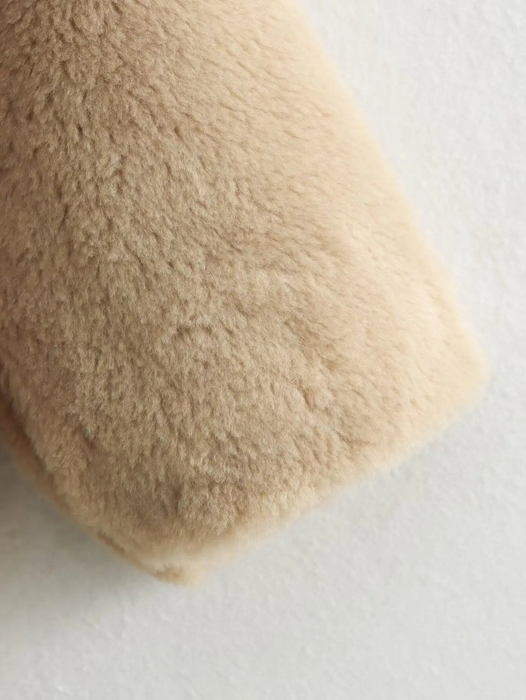 Damen Teddymantel Weich Oversized – Kuscheliger Mantel für Damen im Langen Stil