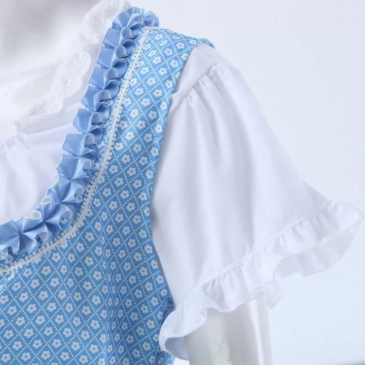 Damen Trachtenkleid Baumwolle Oktoberfest Stil