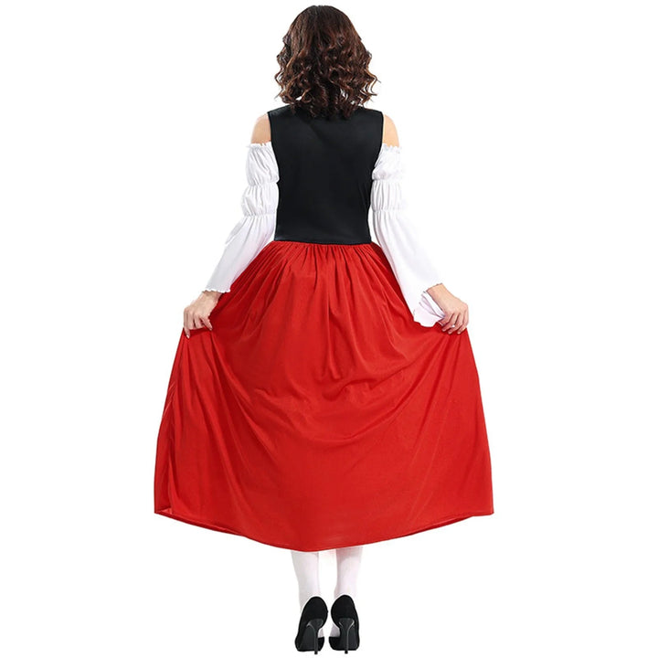 Women's Traditional Dress Cotton Off-Shoulder Elegant