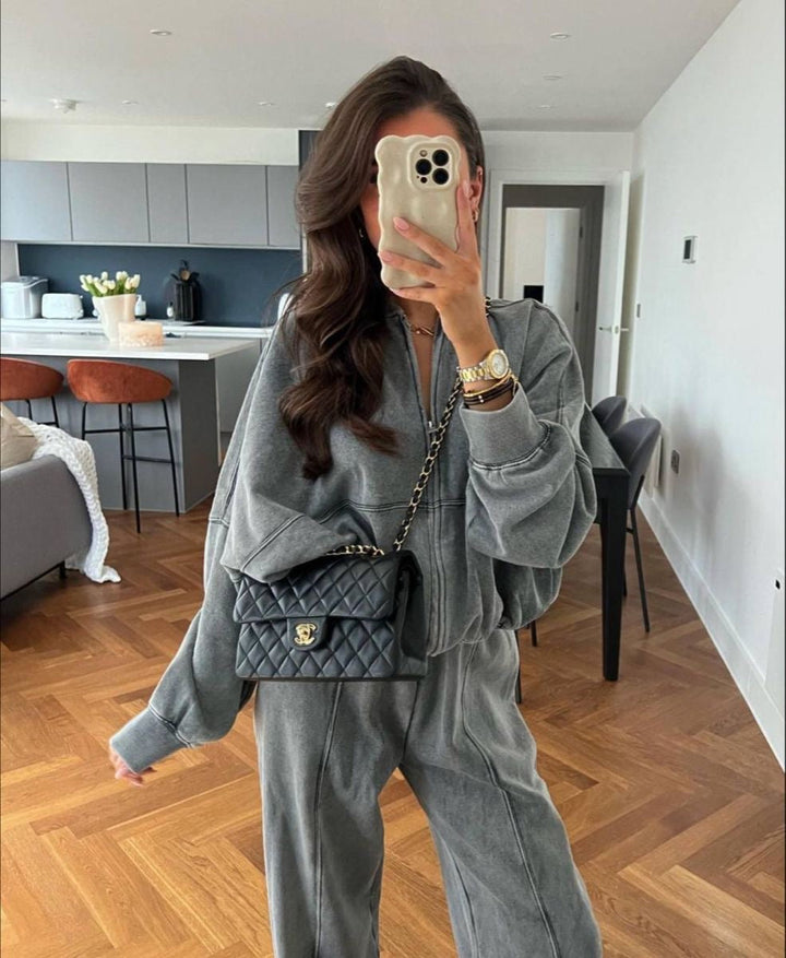 Women's Tracksuit Set Comfortable Minimalistic