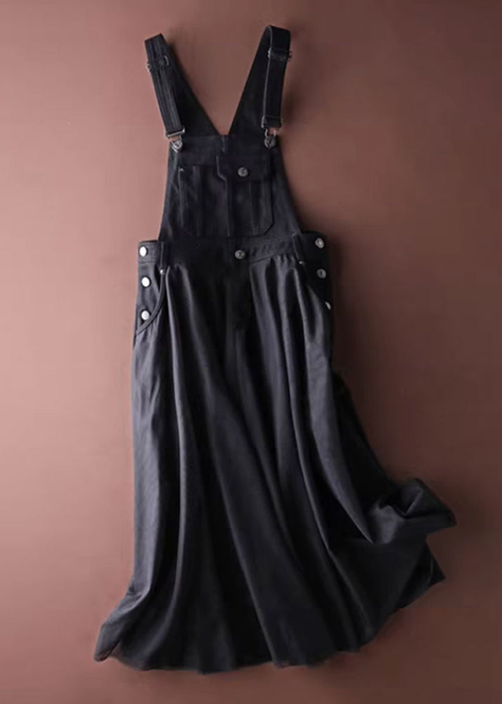 Damen Trägerkleid Denim Sommerkleider 1