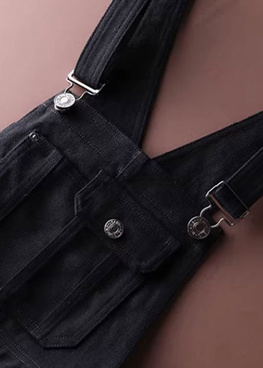 Damen Trägerkleid Denim Sommerkleider 3