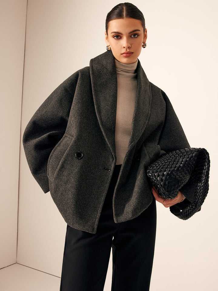 Manteau long pour femmes avec poches pour l'élégance hivernale