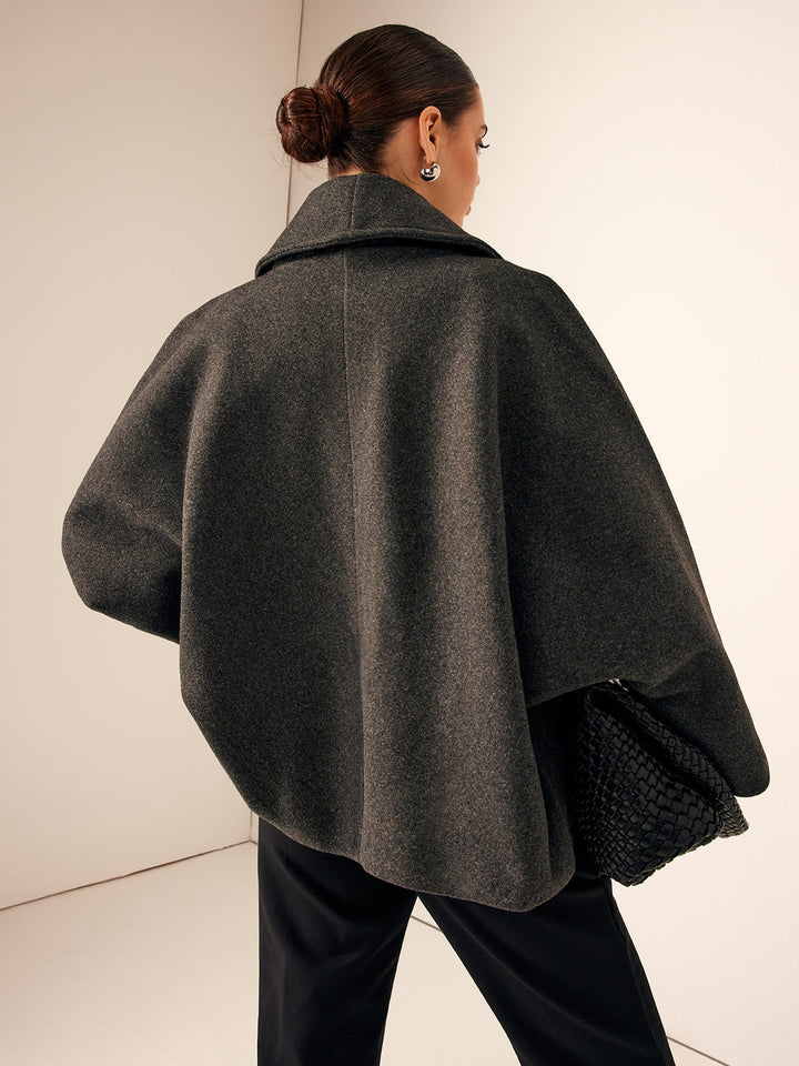 Manteau long pour femmes avec poches pour l'élégance hivernale