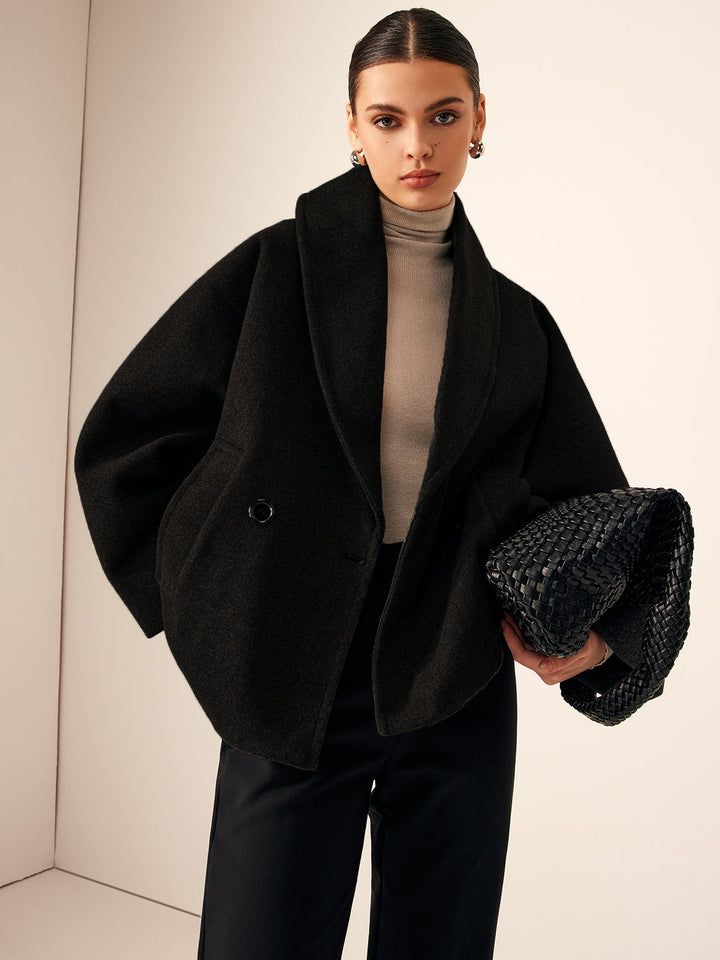 Manteau long pour femmes avec poches pour l'élégance hivernale