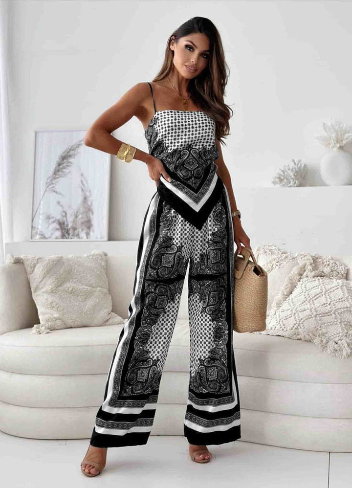 Damen Twinset Elegantes Zweiteiliges Set aus Weichem Stoff