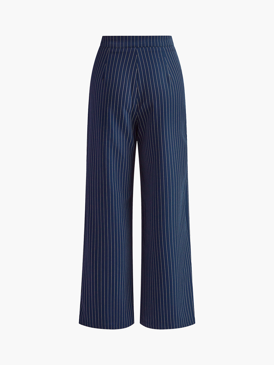 Women's wide pants polyester with pleats for summer