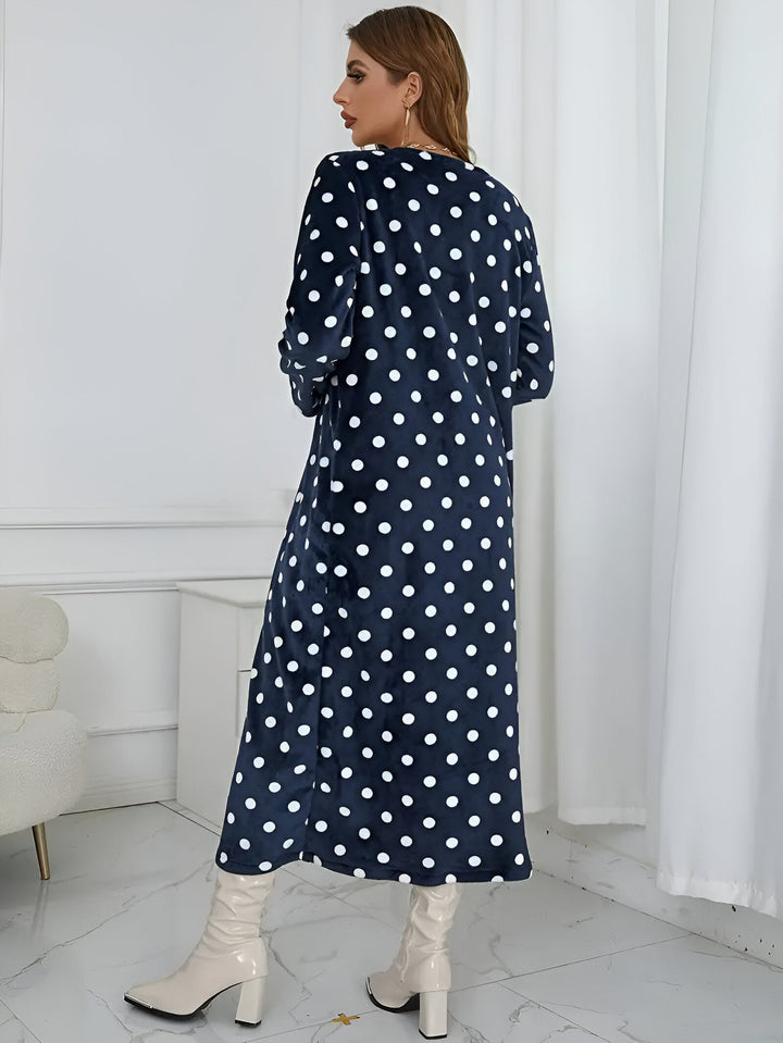 Damen Weste Midi Dalmatin Muster Eleganter Schnitt