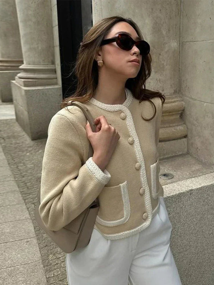 Damen Weste aus weichem Material im modernen Stil