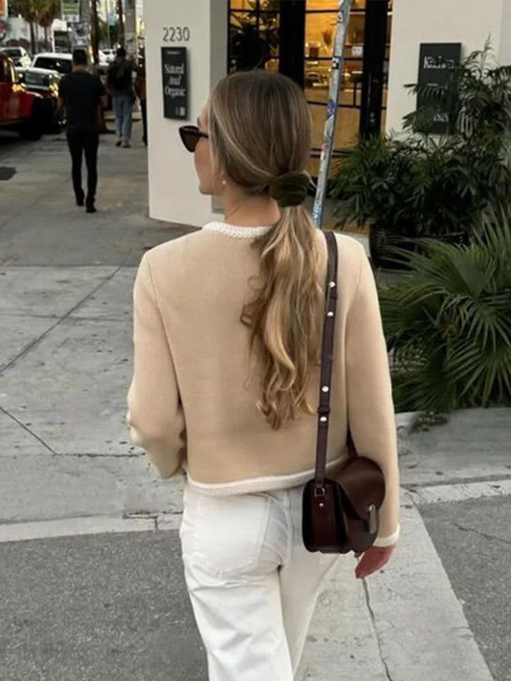 Damen Weste aus weichem Material im modernen Stil