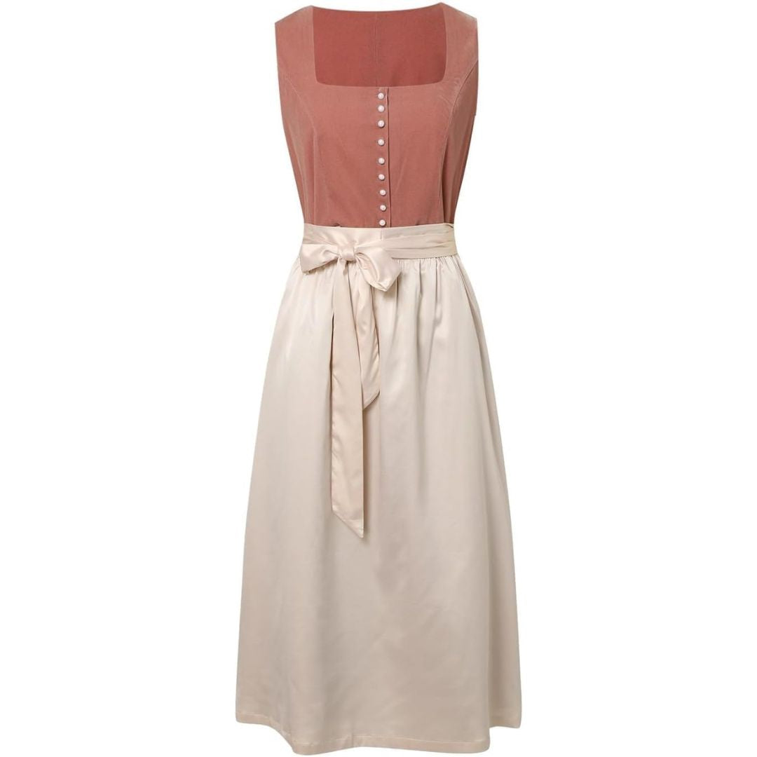 Women's Wrap Dress Cotton Elegant Festive