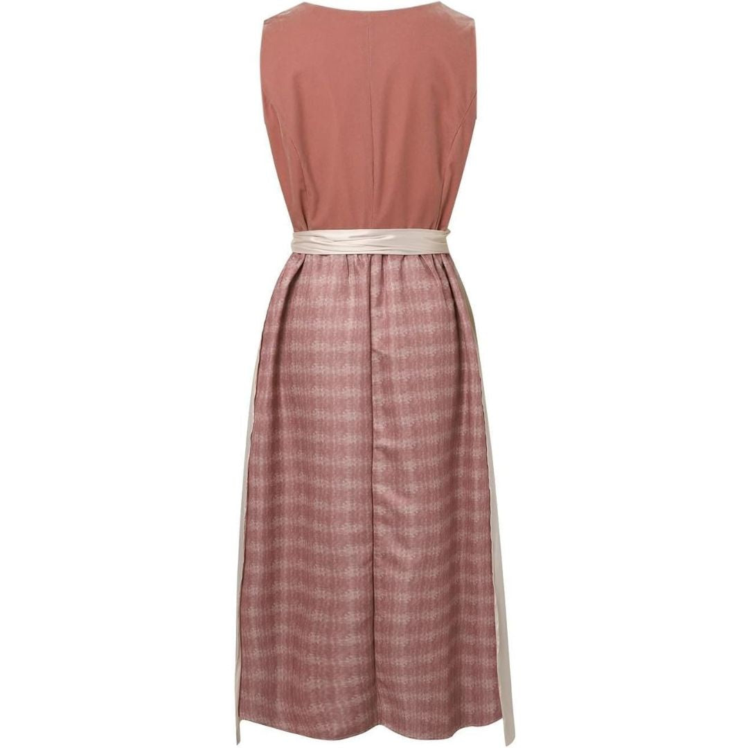 Women's Wrap Dress Cotton Elegant Festive