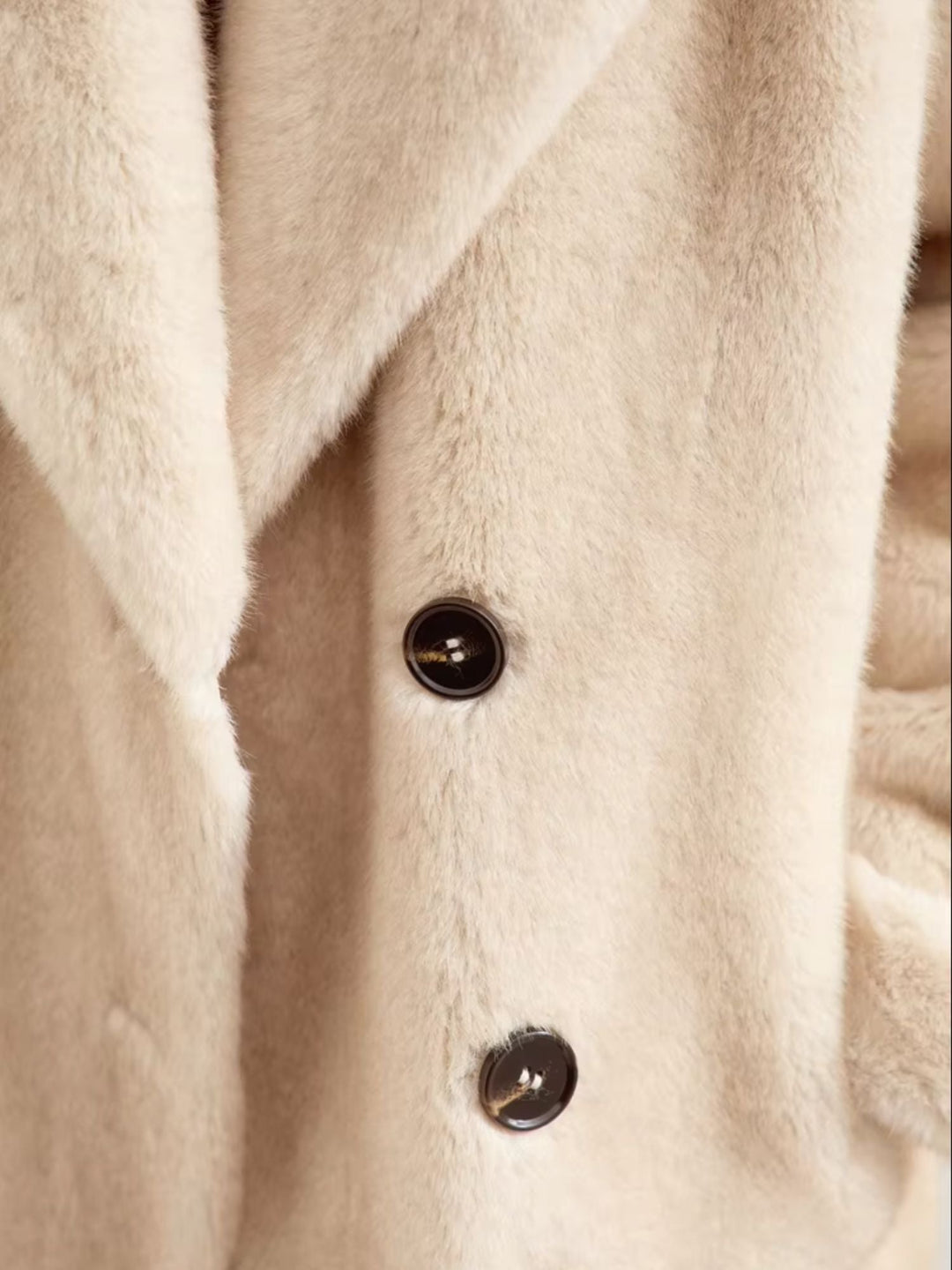 Women's Wool Coat Double Open Elegant Style for Winter Fashion