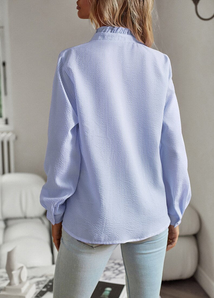 Elegant women's blouse made of cotton