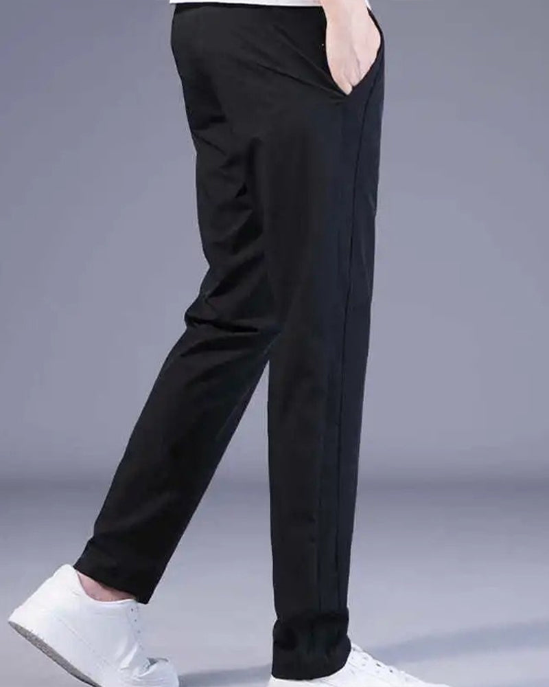 Pantalon homme élastique pantalon en tissu séchage rapide pour actif