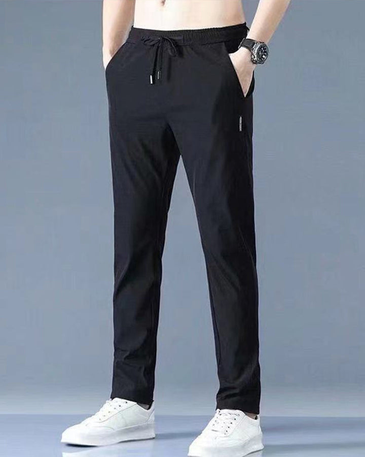 Pantalon homme élastique pantalon en tissu séchage rapide pour actif