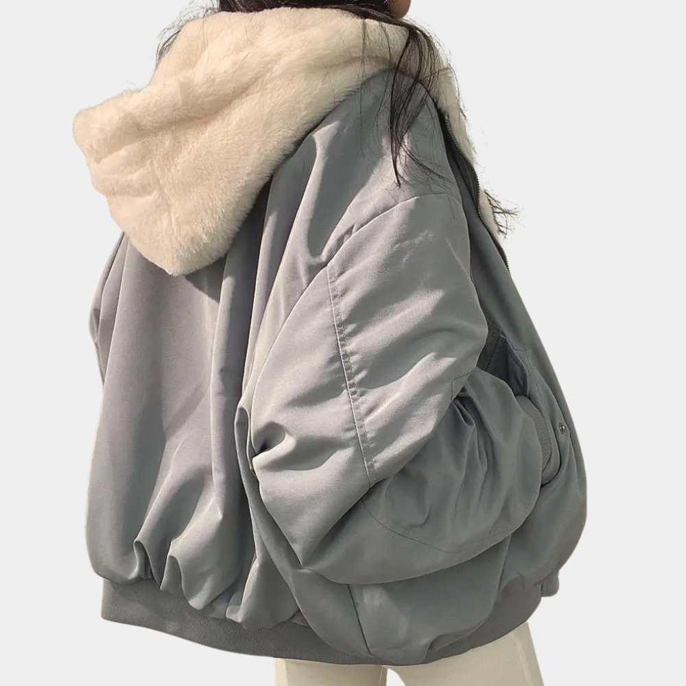 Damenjacke Oversized Weiches Material Trendy Style