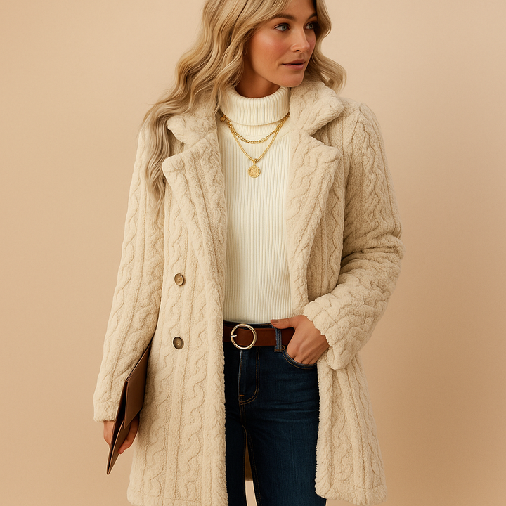 Women's Jacket Tailored Elegant Winter Jacket Warm