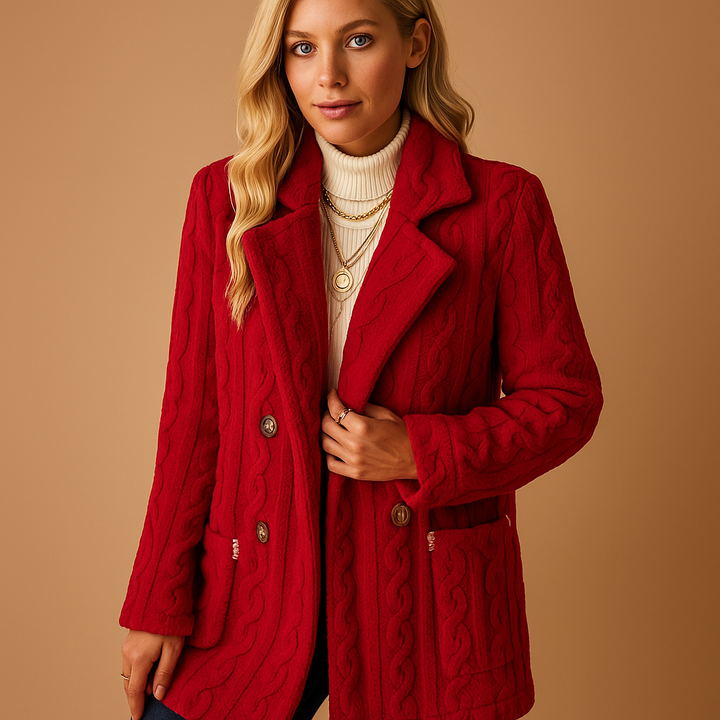 Women's Jacket Tailored Elegant Winter Jacket Warm