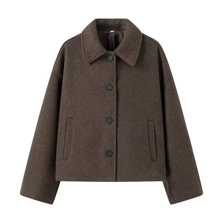 Women's Jacket Plus Size Elegant Warm Material Modern Style