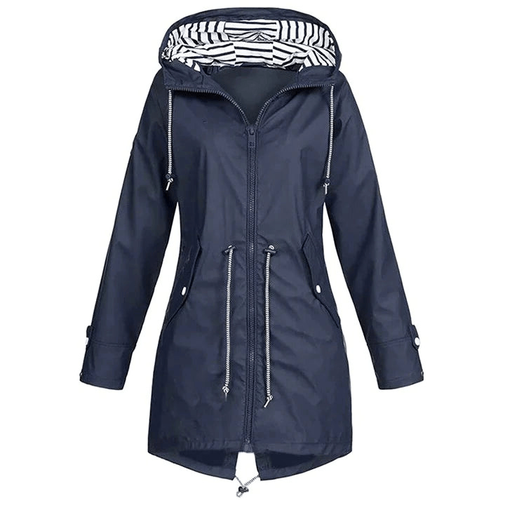 Damenjacke Wasserabweisend Winddicht Elegante Passform