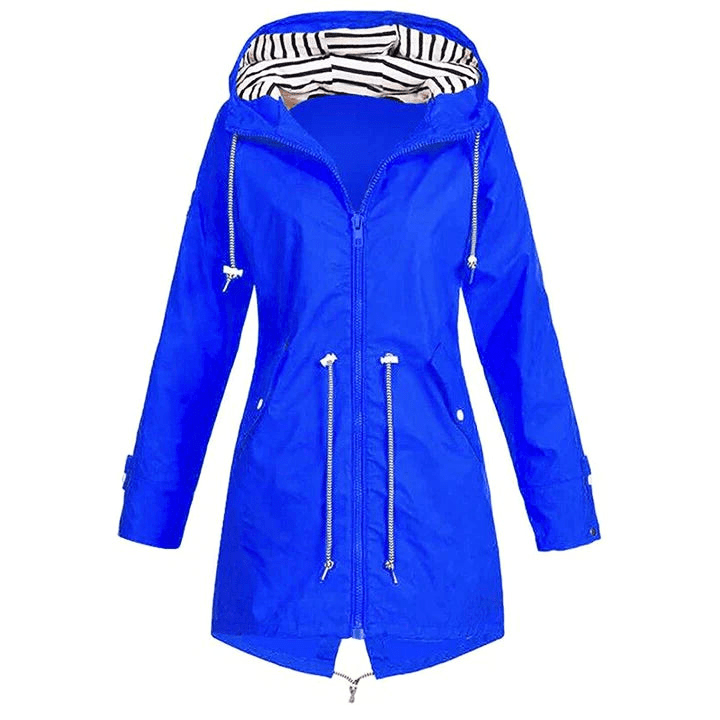 Damenjacke Wasserabweisend Winddicht Elegante Passform