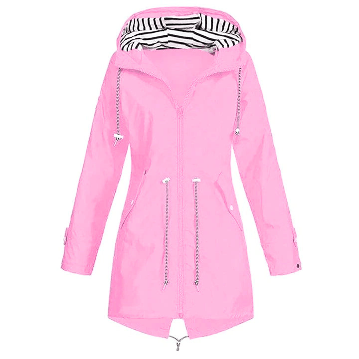 Damenjacke Wasserabweisend Winddicht Elegante Passform