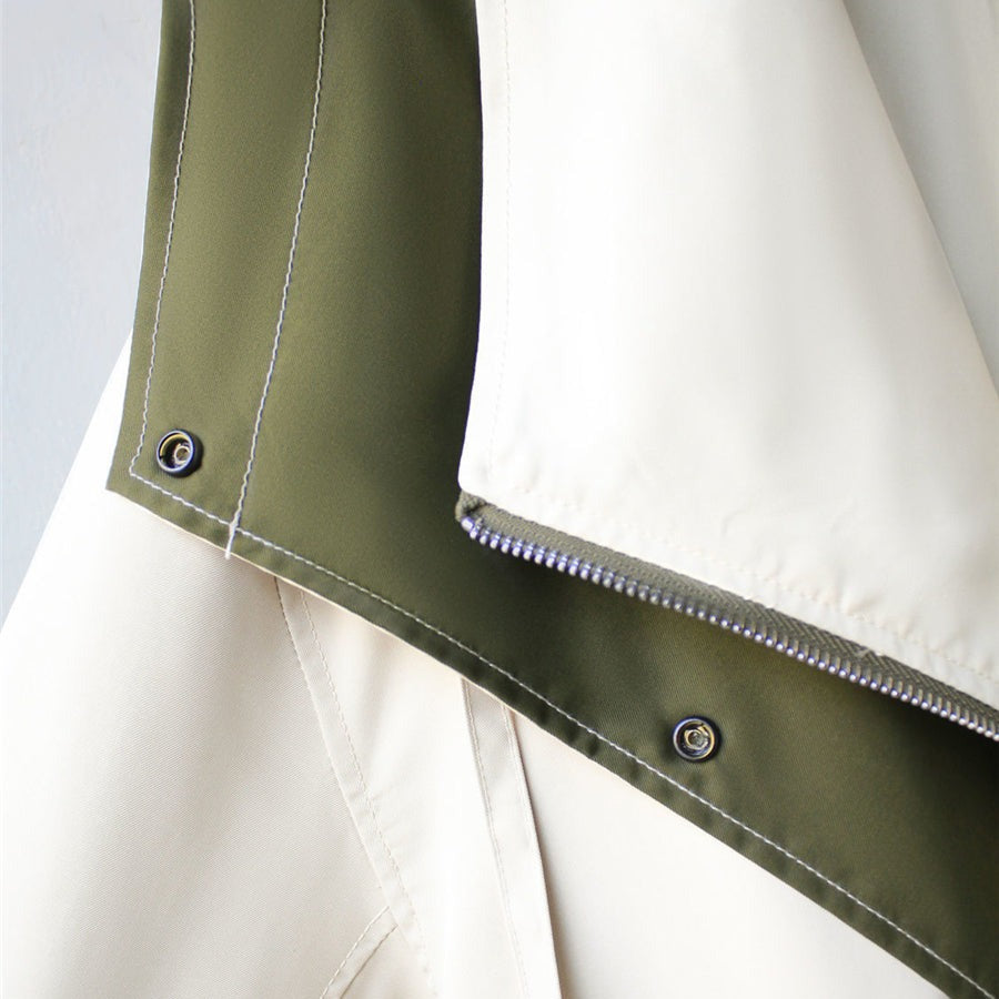 Women's jacket waterproof polyester stylish for leisure and outdoor activities