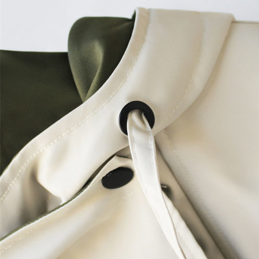 Women's jacket waterproof polyester stylish for leisure and outdoor activities