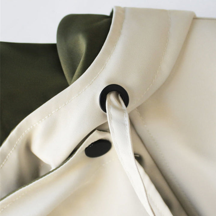 Women's jacket waterproof polyester stylish for leisure and outdoor activities