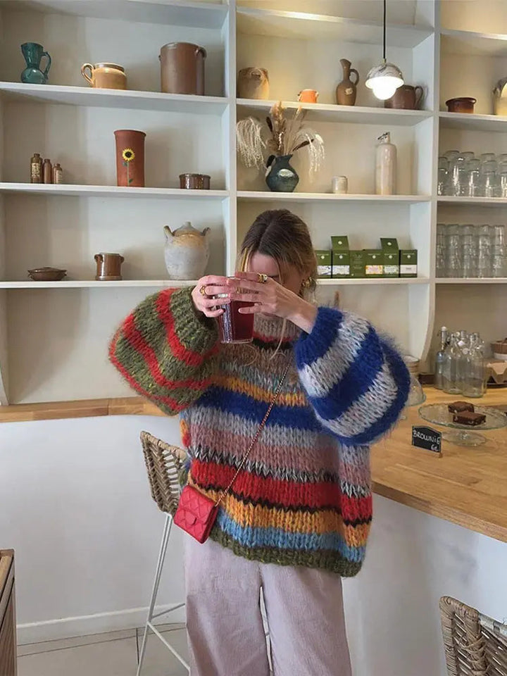 Damenpullover Aus Weichem Material Mit Bequemer Passform