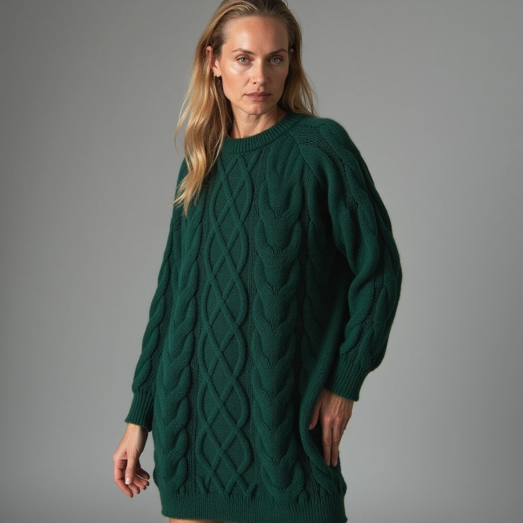 Damenpullover Baumwolle Eleganter Stil Atmungsaktiv Warm
