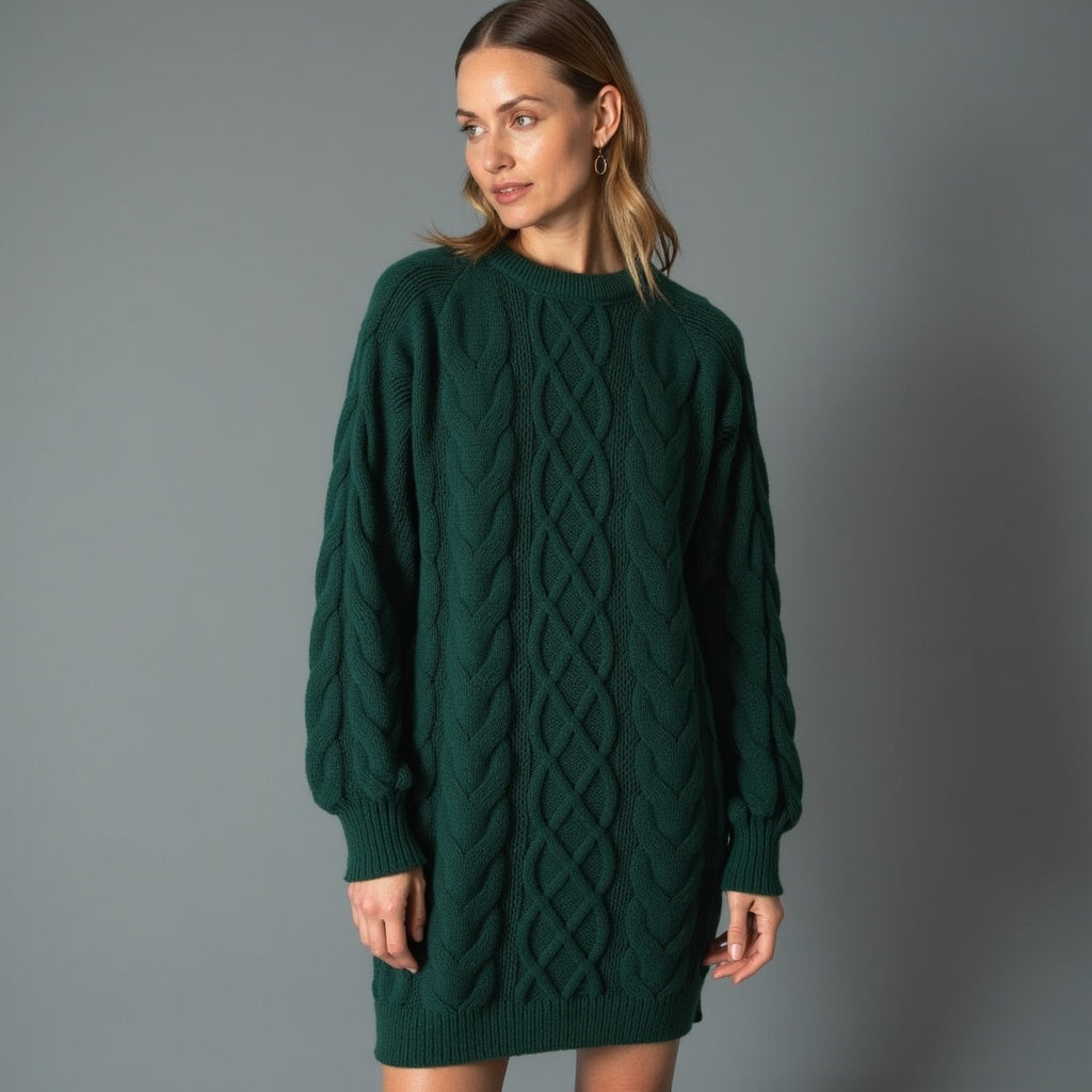 Damenpullover Baumwolle Eleganter Stil Atmungsaktiv Warm