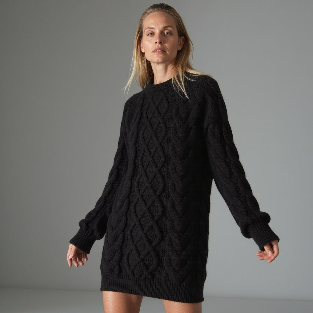 Damenpullover Baumwolle Eleganter Stil Atmungsaktiv Warm