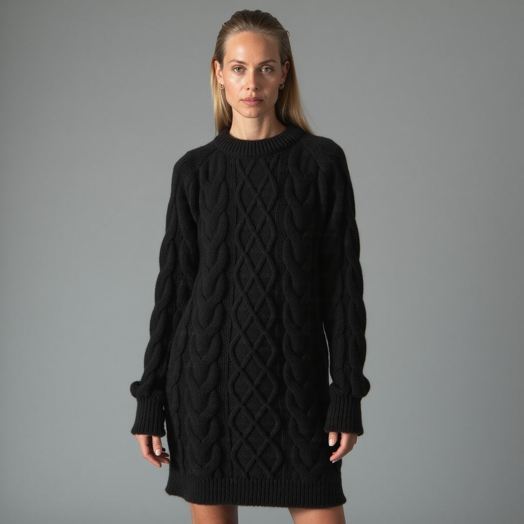 Damenpullover Baumwolle Eleganter Stil Atmungsaktiv Warm