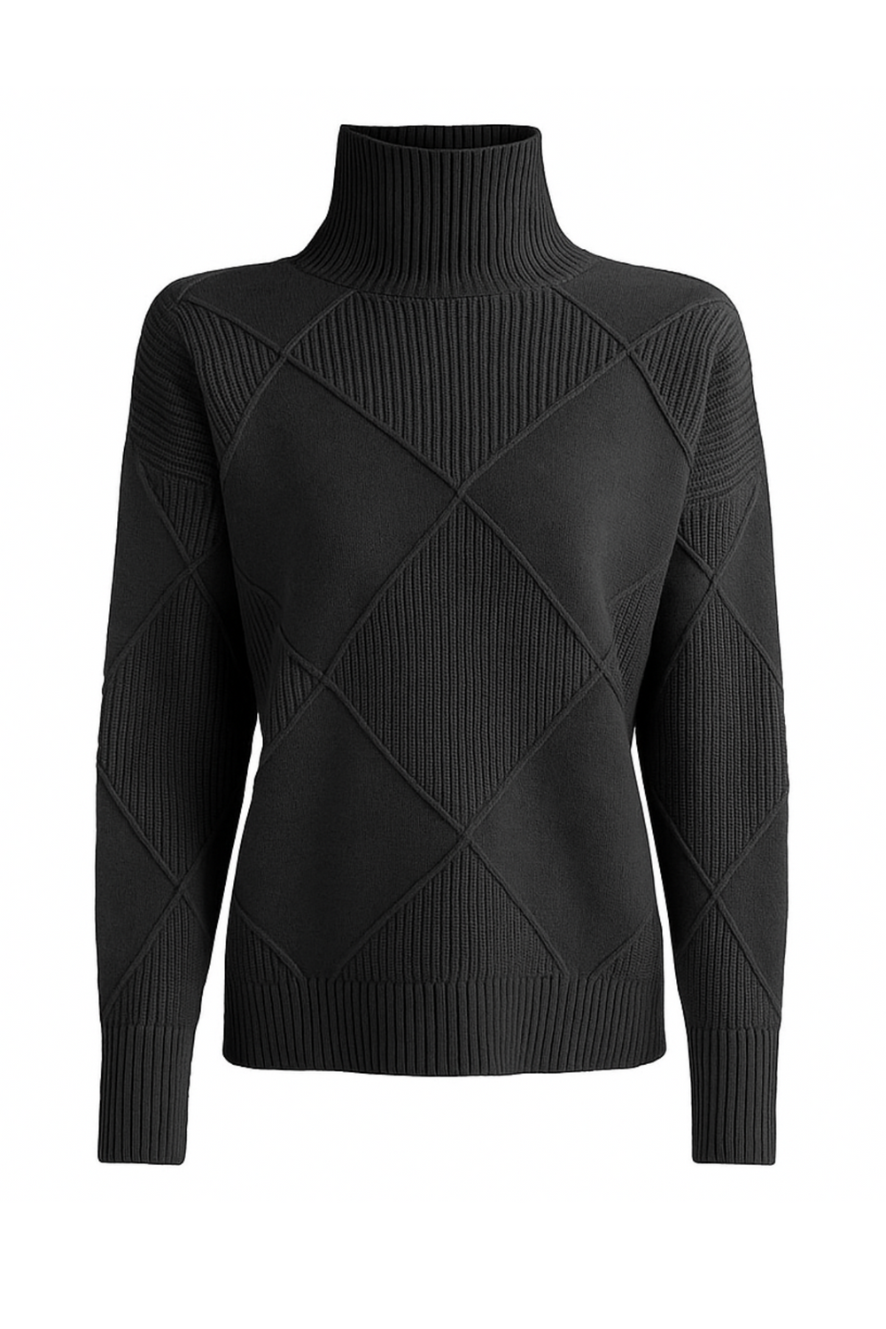 Damenpullover Baumwolle Langarm Kuschelige Eleganz 1