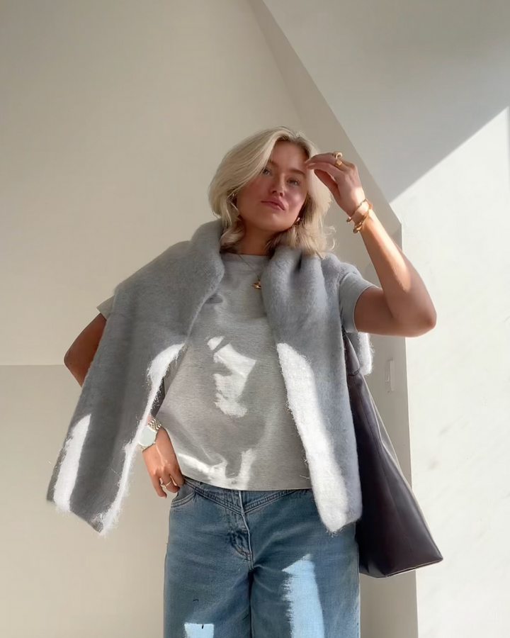 Pull pour femmes en mohair élégant pour les personnes soucieuses de leur style