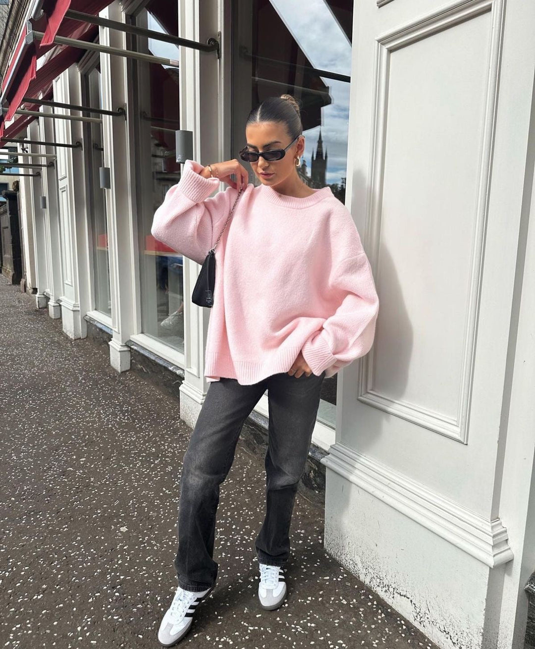 Pull femme oversize matière douce style tendance