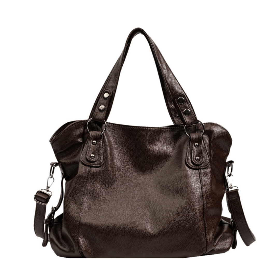 Sac fourre-tout élégant en simili cuir