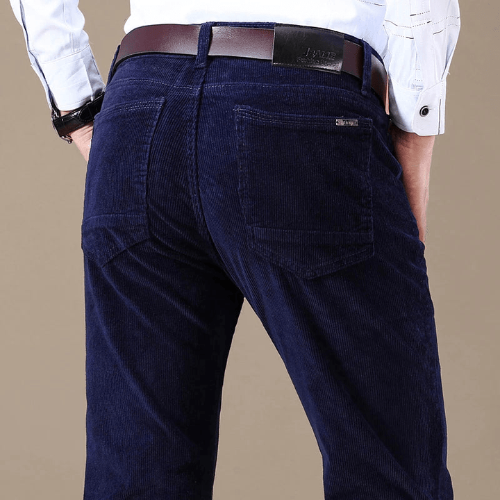 Bequeme Hosen für Herren - Elastische Corduroy Hose
