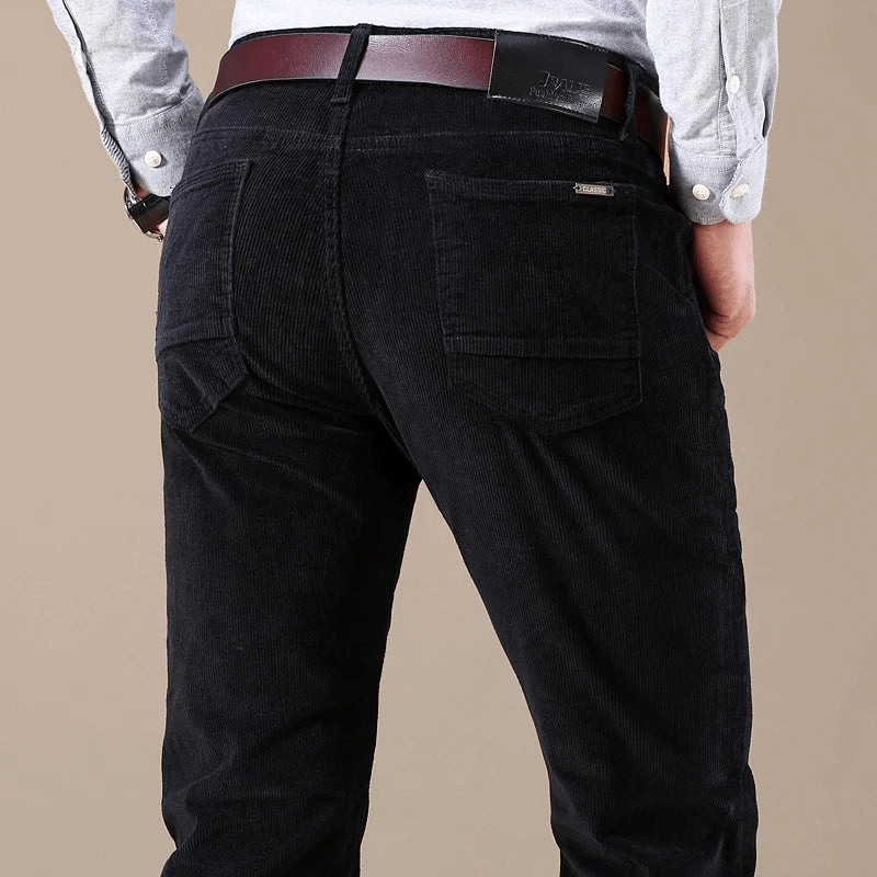 Bequeme Hosen für Herren - Elastische Corduroy Hose