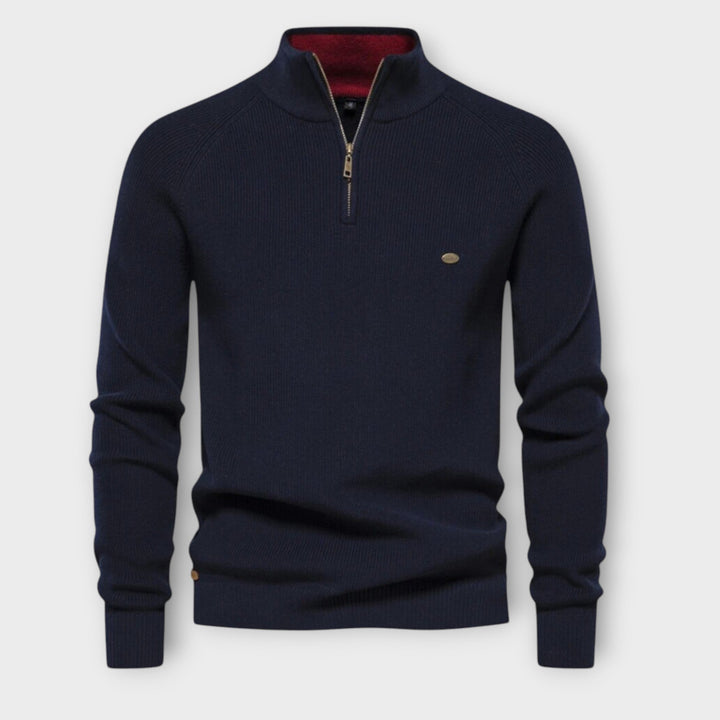 Victor | Half-Zip Pullover mit Reißverschluss