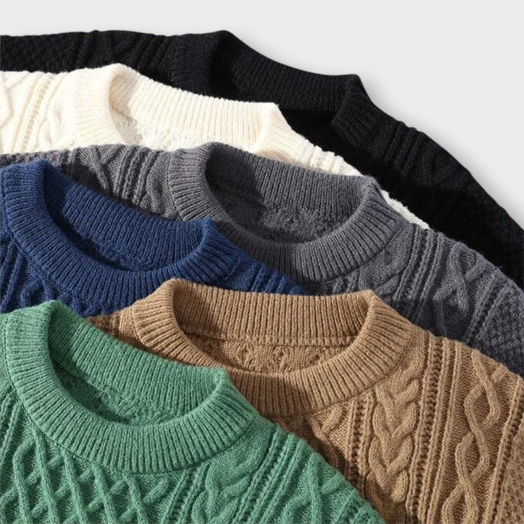 Joel | Lässiger & weicher Strickpullover