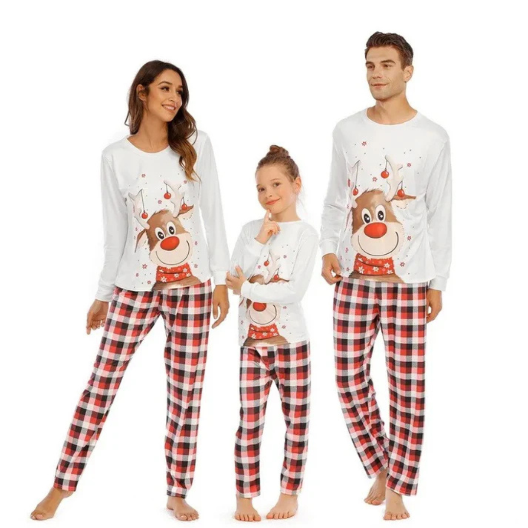 Familien Pyjama Set Warm für Gemütliche Abende 4