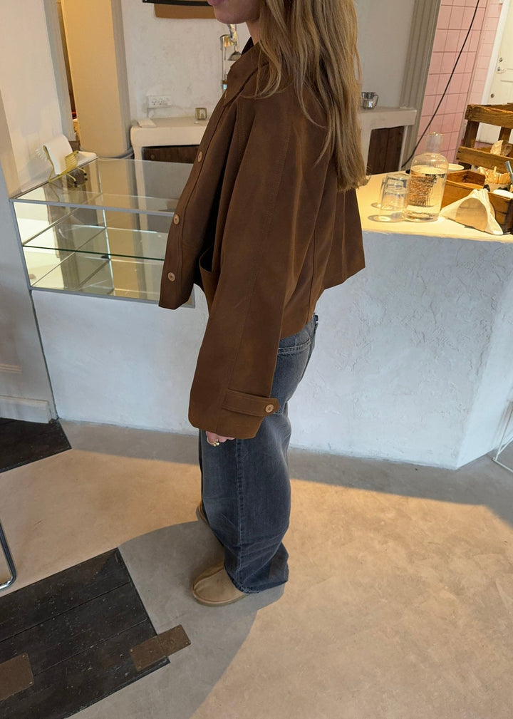 Veste pour femmes – Mélange de coton – Coupe décontractée avec fermeture éclair