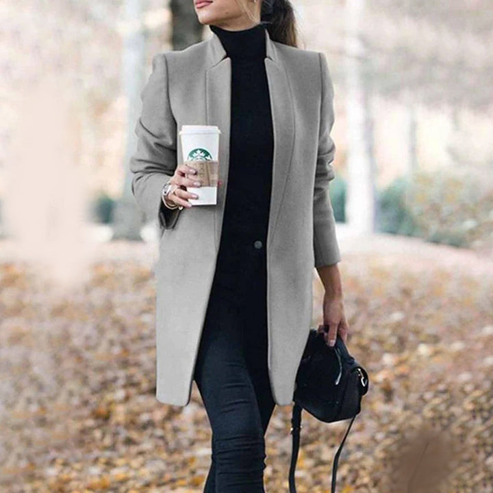 Fashionable Women's Trench Coat – Elegant & Casual – Ideal for Cool Days