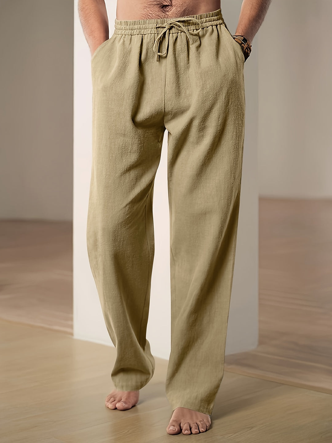 Herren Leinenhose - Komfortable und Stilvolle Leinenhose