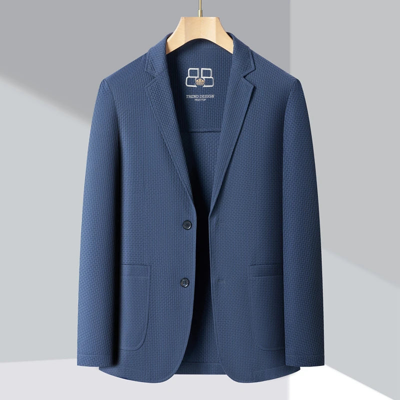 Herren Blazer Baumwolle Modern Slim Fit