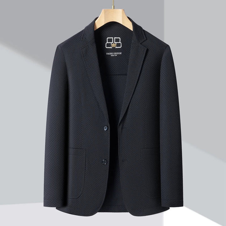 Herren Blazer Baumwolle Modern Slim Fit